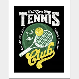 Salt Lake City Tennis Club 1912 Utah Posters and Art